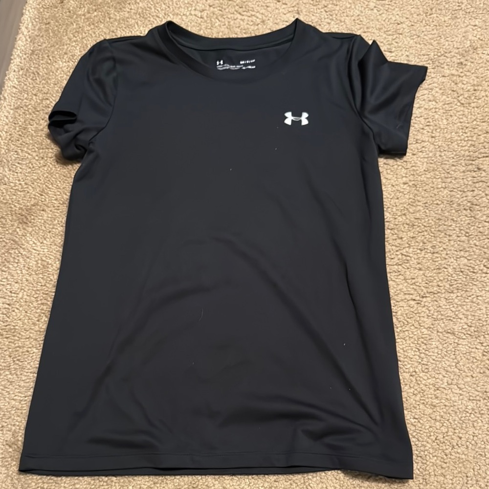 Under Armour Midnight Black Crew Neck Tee